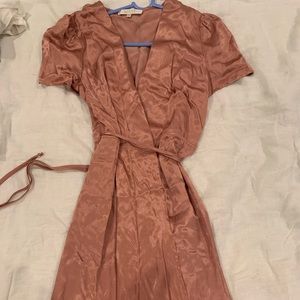 Wayf Gwyneth Wrap Maxi Dress